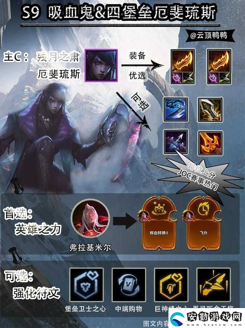 云頂之弈月男厄斐琉斯封神指南！一回合12殺的超強(qiáng)套路公開(kāi)